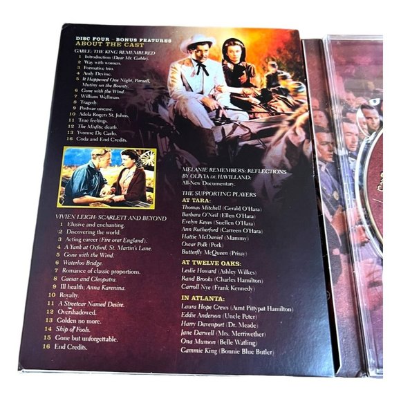 GONE WITH THE WIND Four Disc Collector's Edition - Picture 8 of 9